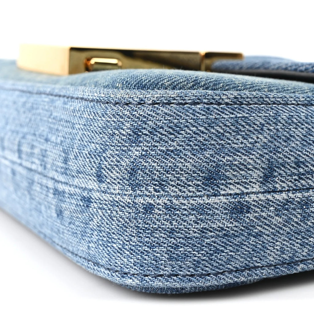 Tom Ford Denim 001 Medium Shoulder Bag Blue