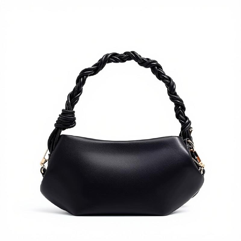 Luxury Braided Handle Handbag
