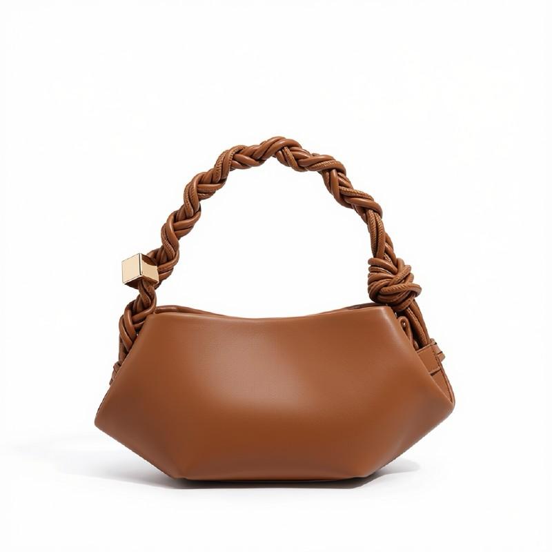 Luxury Braided Handle Handbag