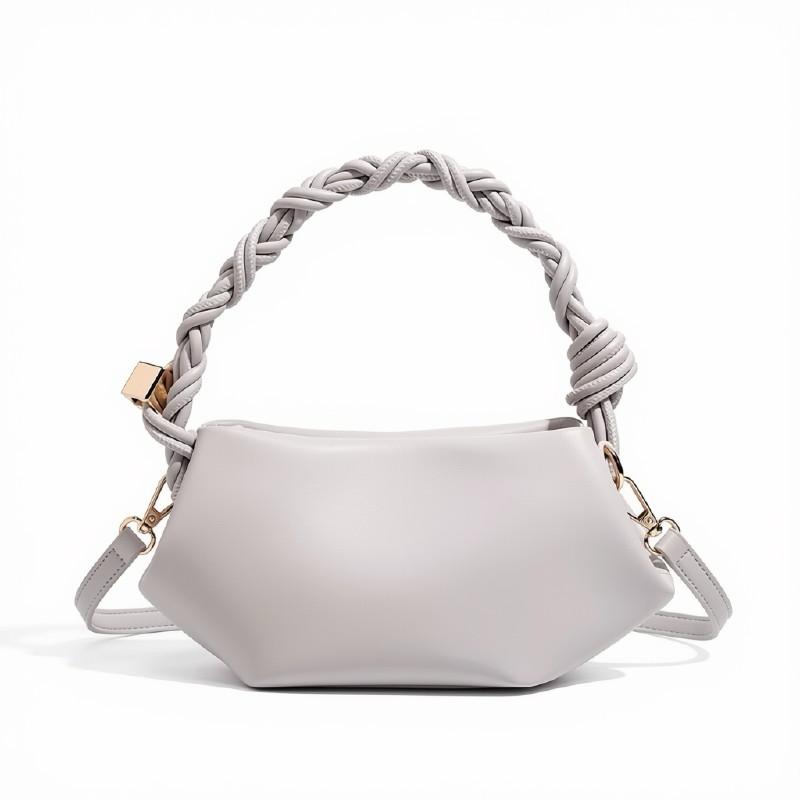 Luxury Braided Handle Handbag