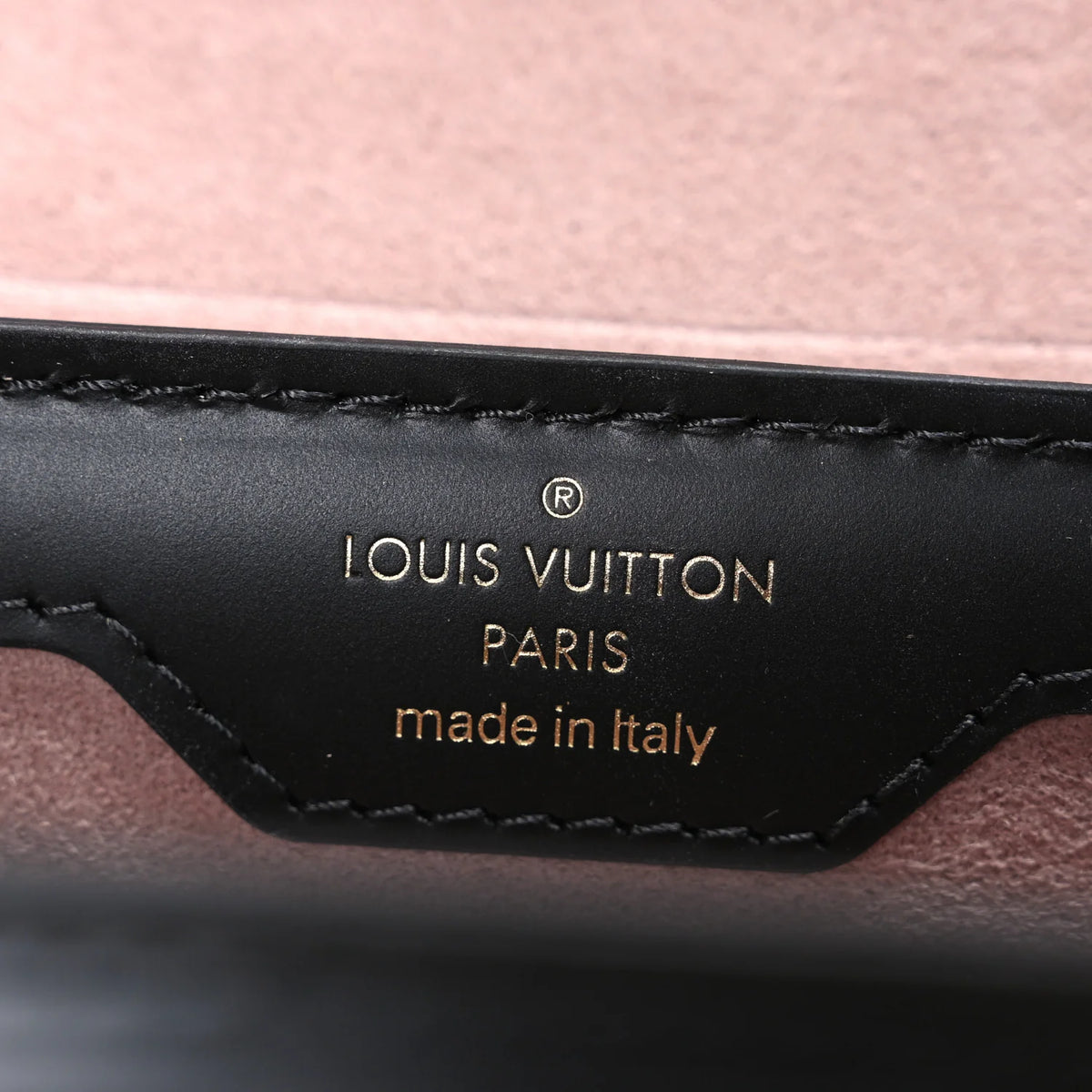 Louis Vuitton Noir Black Leather Papillon Trunk Chain Bag with Gold Hardware